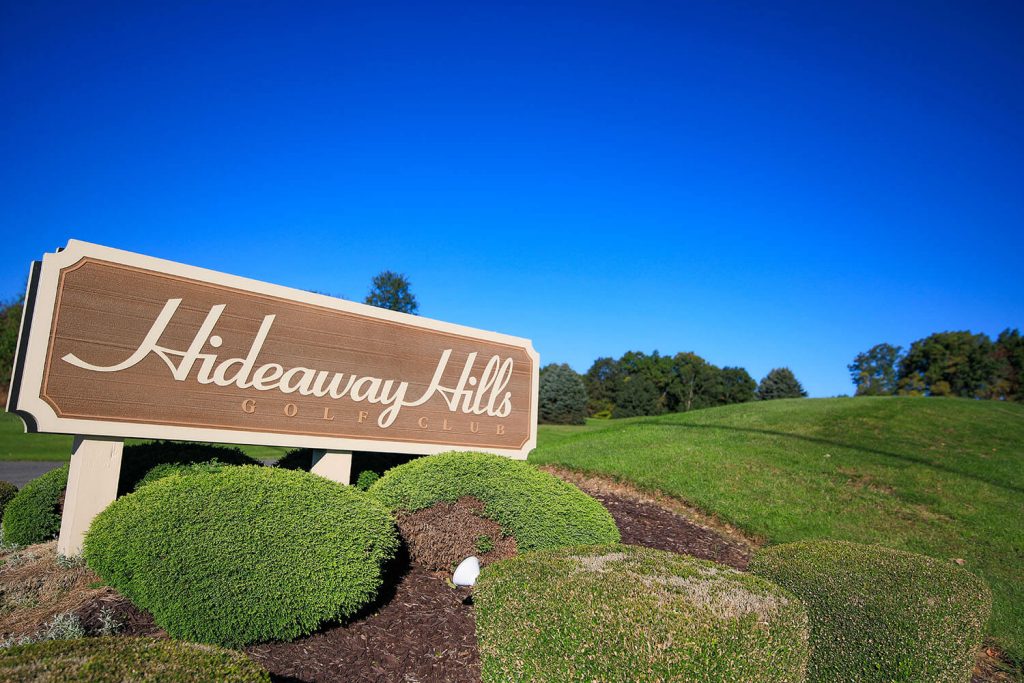 Hideaway Hills Entrance