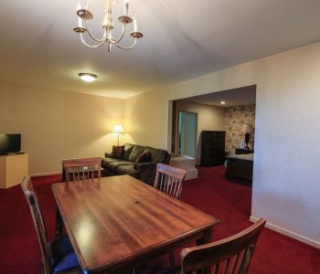 A photo of one of the play and stay cabins at Hideaway Hills